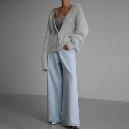 Isadora | Soft Faux Fur Cardigan