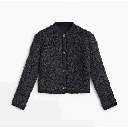 Mara | Women Teddy Button Cardigan