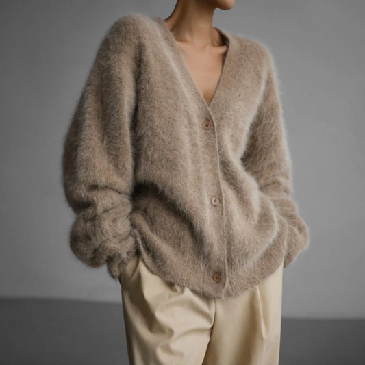 Isadora | Soft Faux Fur Cardigan