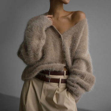 Isadora | Soft Faux Fur Cardigan