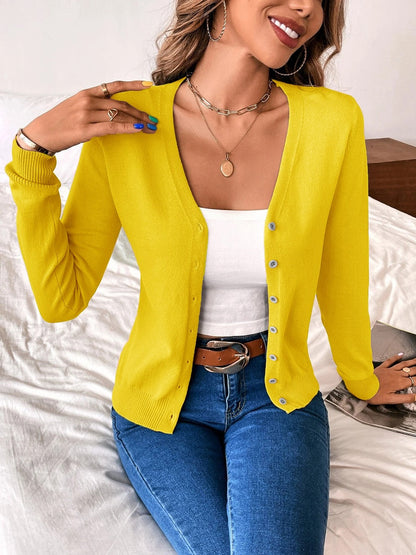 Amélie | Lightweight Button-Up Cardigan
