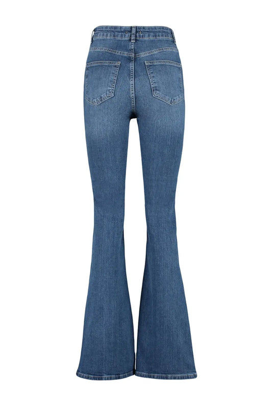 Sapphire | Blue Flare Jeans