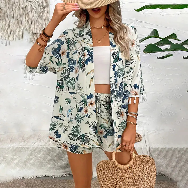 Diana | Breezy Floral Summer Set - Motheero