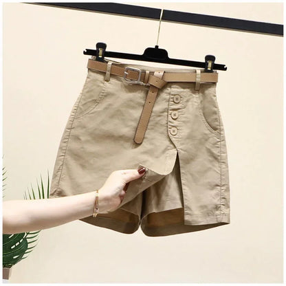 Aurora | A-Line Belted Shorts