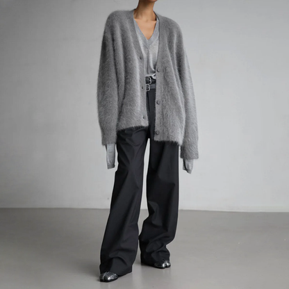 Isadora | Soft Faux Fur Cardigan