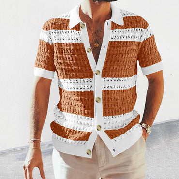 Alaric | Casual Knitted Shirt