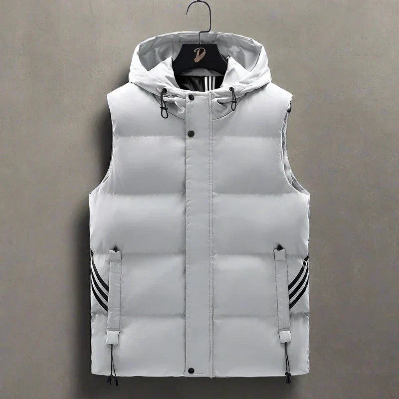 Raxor | Sporty Quilted Hooded Vest