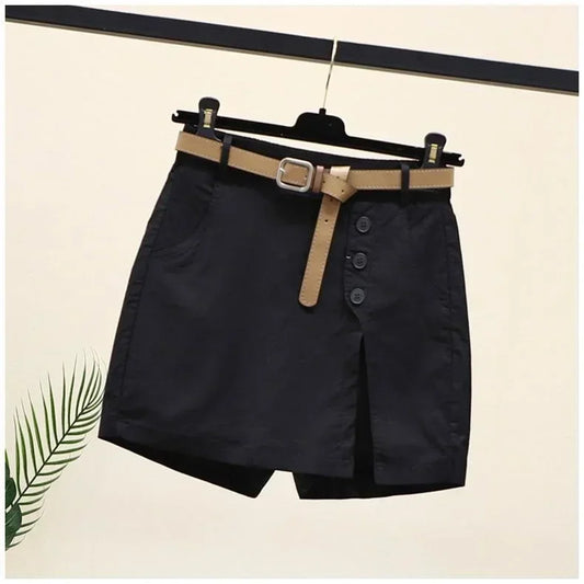 Aurora | A-Line Belted Shorts