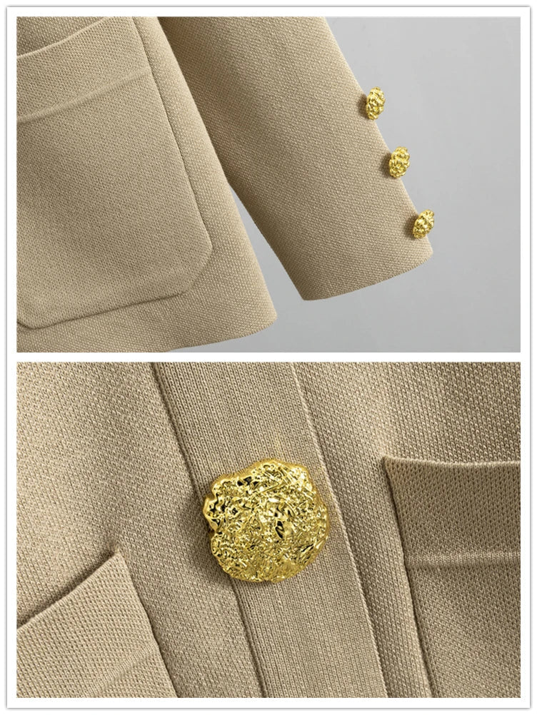 Mira | Elegant Knitted Set Cardigan Trousers