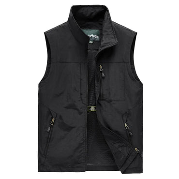 Griffin | High Collar Cargo Vest