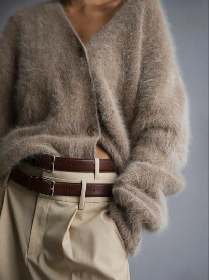 Isadora | Soft Faux Fur Cardigan
