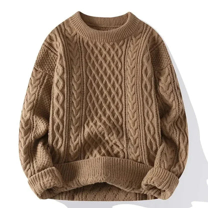Ryder | Classic Knit Sweater with Patterned Details