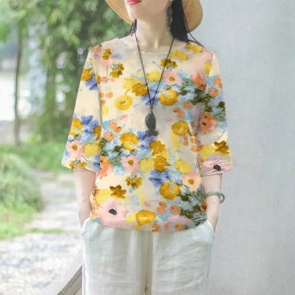 Vivienne | Lightweight Seasonal Blouse - Motheero
