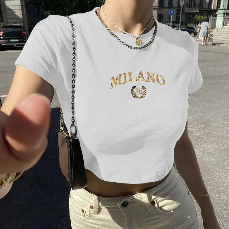 Aria | Basic Cropped Everyday Top - Motheero