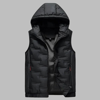 Jaxon | Ultra-Light Quilted Hooded Vest