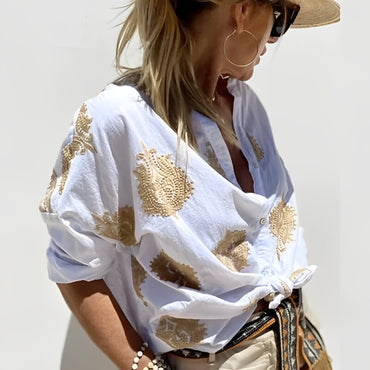 Lina | Simple Chic Blouse - Motheero