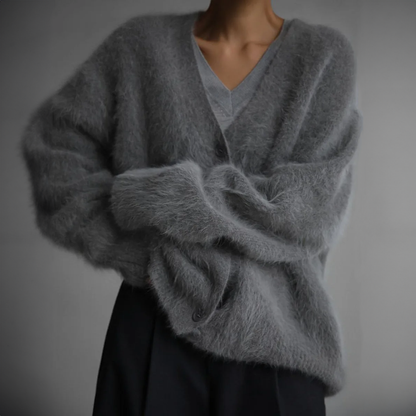 Isadora | Soft Faux Fur Cardigan