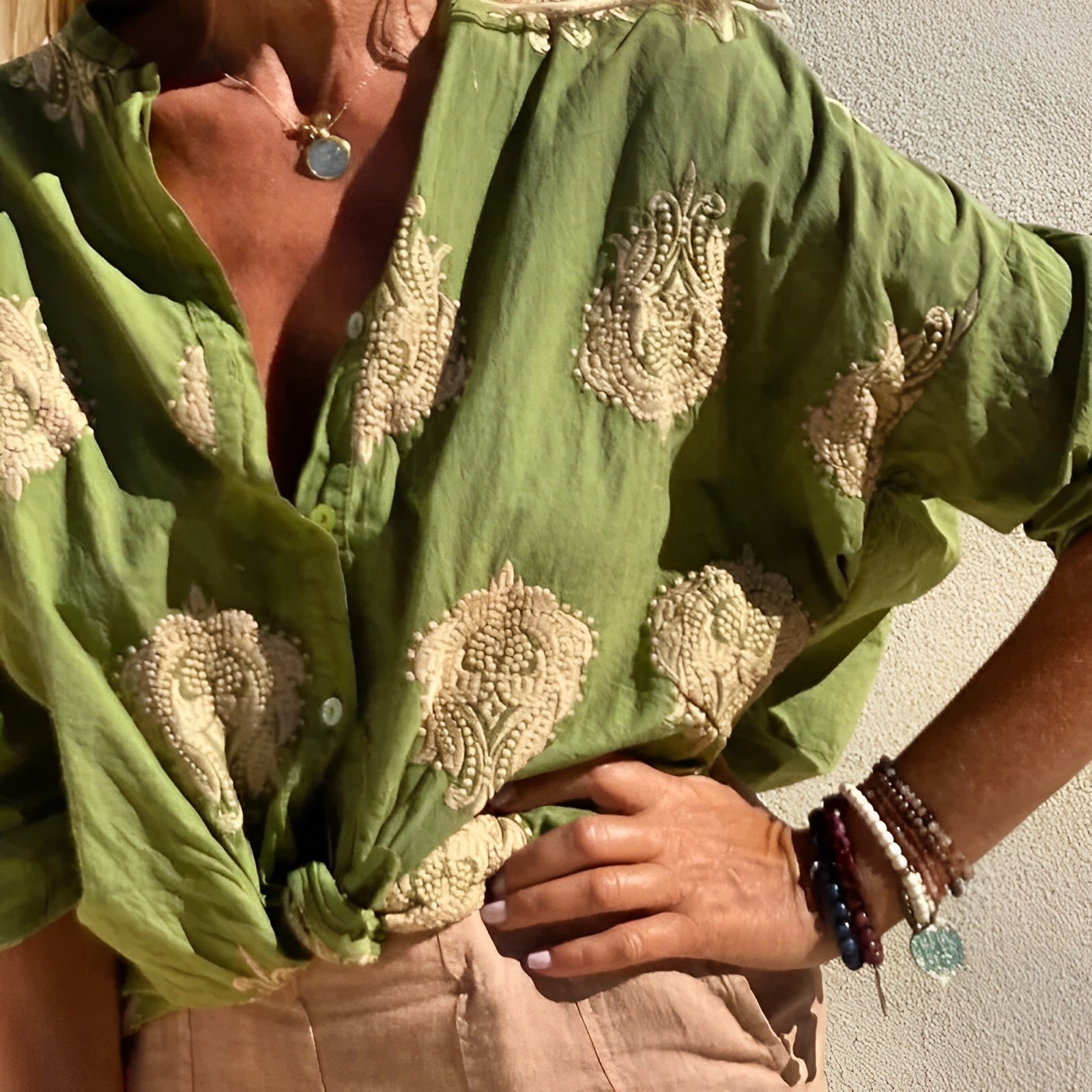 Lina | Simple Chic Blouse - Motheero
