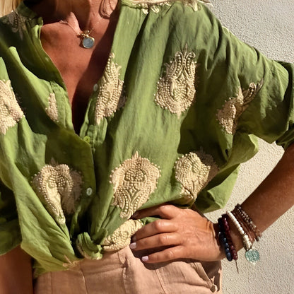Lina | Simple Chic Blouse - Motheero