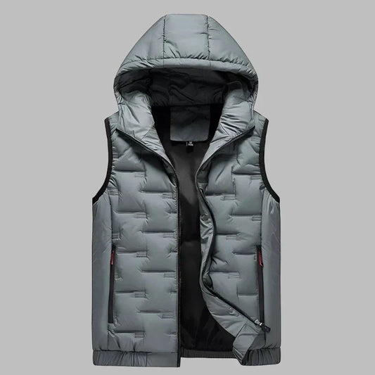 Jaxon | Ultra-Light Quilted Hooded Vest