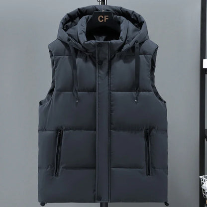 Hawker | Premium Quilted Hooded Vest