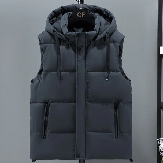Hawker | Premium Quilted Hooded Vest