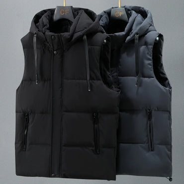 Hawker | Premium Quilted Hooded Vest