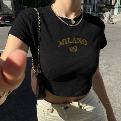 Aria | Basic Cropped Everyday Top - Motheero