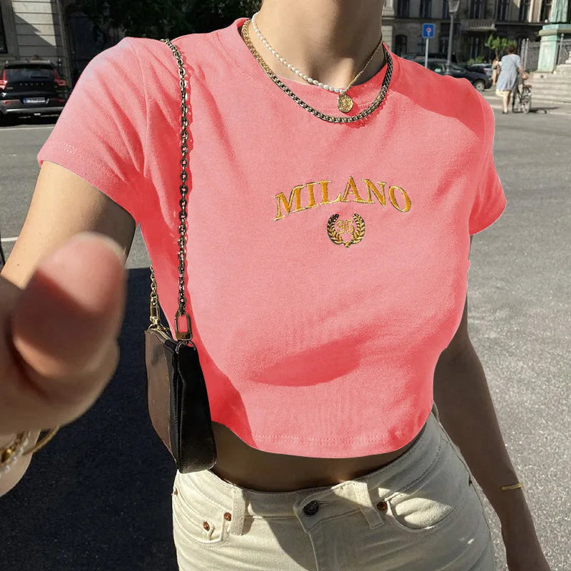 Aria | Basic Cropped Everyday Top - Motheero