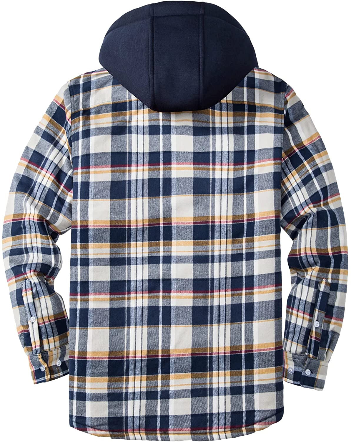 Luca | Warm Plaid Hooded Jacket