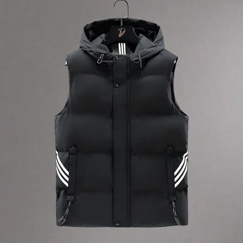 Raxor | Sporty Quilted Hooded Vest