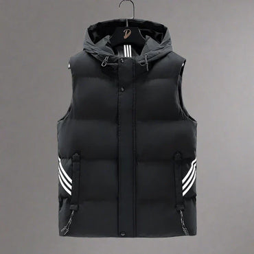 Raxor | Sporty Quilted Hooded Vest