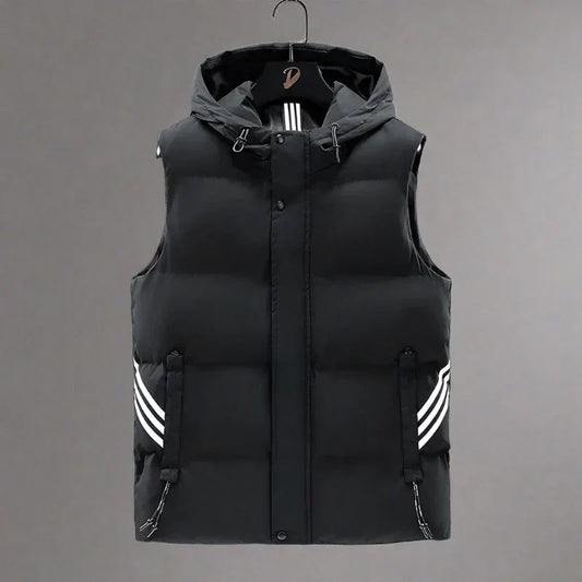 Raxor | Sporty Quilted Hooded Vest