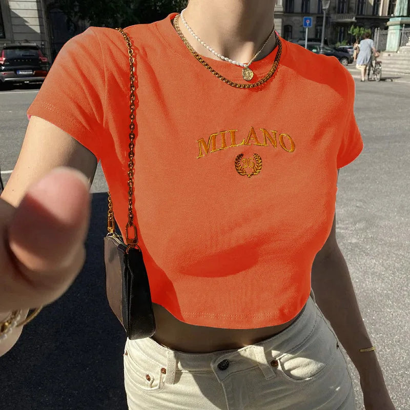 Aria | Basic Cropped Everyday Top - Motheero