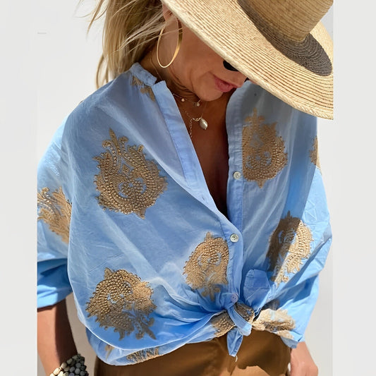 Lina | Simple Chic Blouse - Motheero