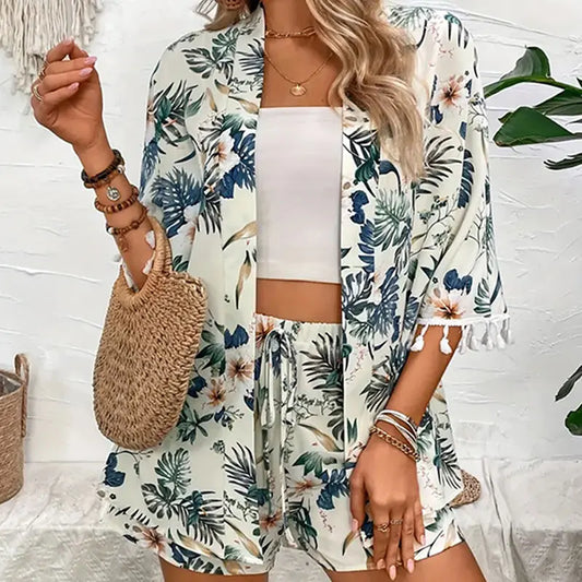 Diana | Breezy Floral Summer Set - Motheero