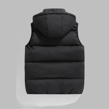 Husley | Quilted Vest with Hood