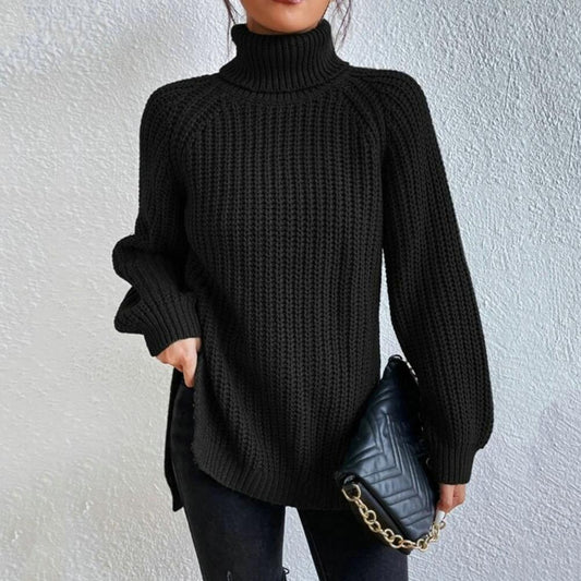 Seraphine | Elegant Cotton Turtleneck Sweater