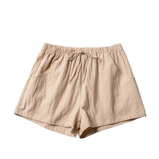 Maris | Relaxed Linen with Tie Waist Shorts