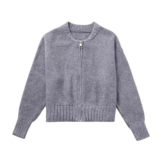 Zoé | Women Knitted Cropped Cardigan