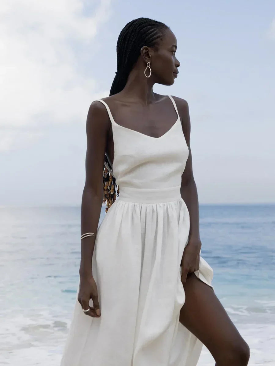 Kristine | Luxurious Strap Dress - Motheero