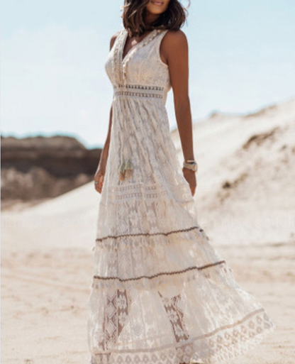 Calla | Boho Maxi Dress - Motheero