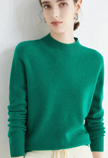 Marga | Elegant Long Mock Sweater