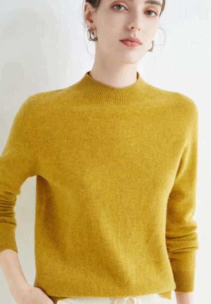 Marga | Elegant Long Mock Sweater
