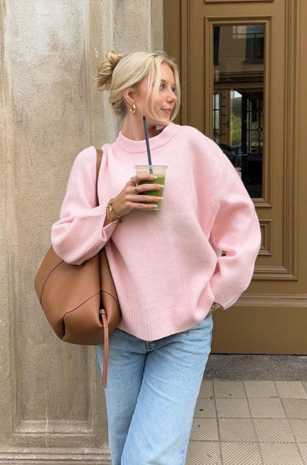 Celeste | Oversized Pullover Sweater - Motheero
