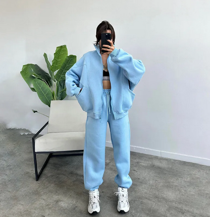 Kyliana | Cozy Jogging Set Sweatshirt and Joggers