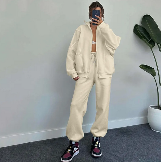 Kyliana | Cozy Jogging Set Sweatshirt and Joggers