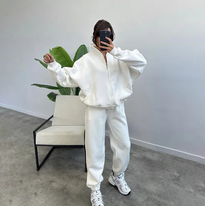 Kyliana | Cozy Jogging Set Sweatshirt and Joggers