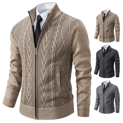 Gideon | Elegant Zip-Up Sweater