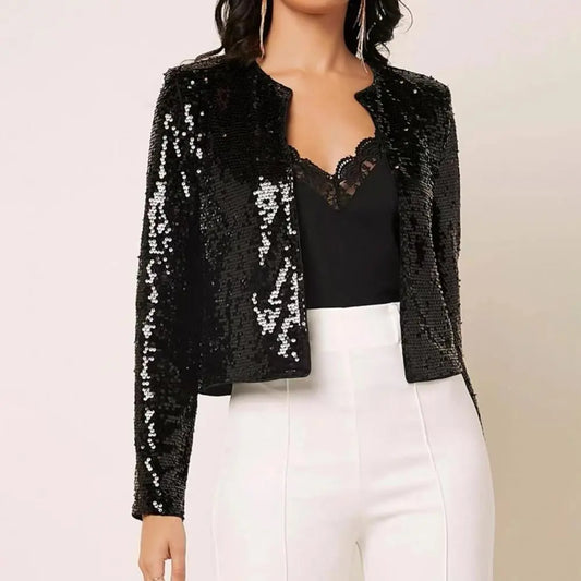 Bella | Elegant Sequin Evening Blazer